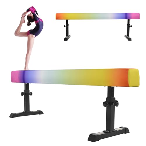 Struttura stabile e design antiscivolo: la superficie della trave di equilibrio è rivestita in flanella per garantire un attrito moderato. L'interno della trave di equilibrio è realizzato in legno composito; la base in ferro pesante è dotata di piedini antiscivolo per garantire stabilità e sicurezza durante l'uso, e non si deforma ed è resistente all'usura anche dopo un uso prolungato