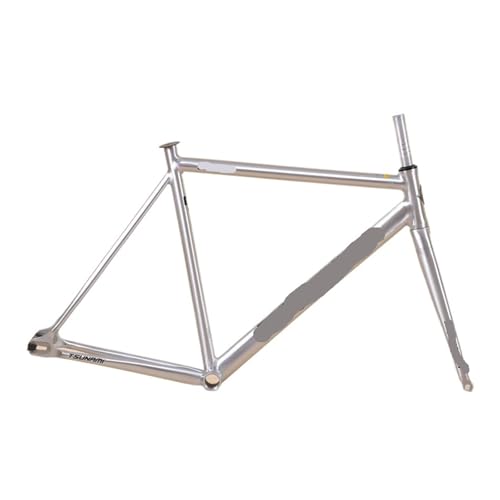 t[Zbg 700C A~ŒMAt[AtH[NgbNtBNV[oCN 49CM 52CM 55CM 58CM VOXs[h]ԃp[c(Silver,49cm)