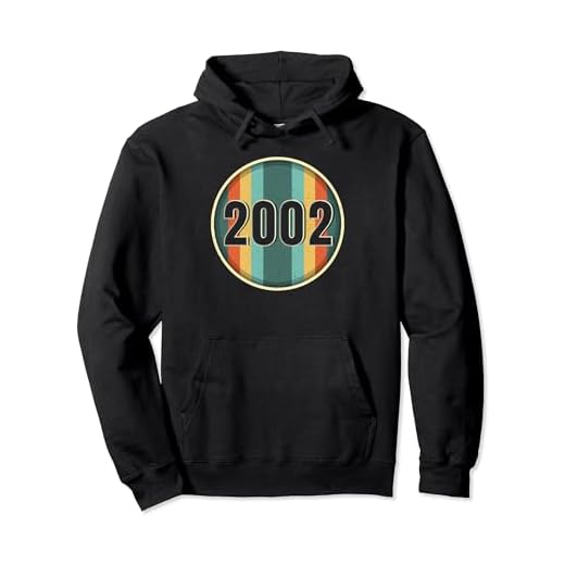Camisetas vintage de cumpleaños 2002 para mujer, divertidas cumpleaños 2002 Sudadera con Capucha