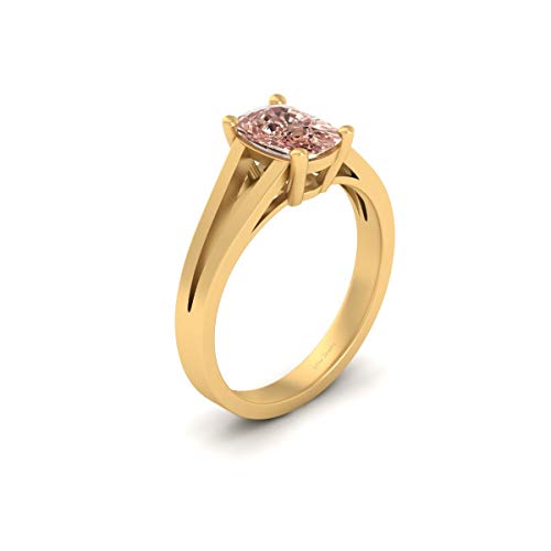Diamant champagne bague argent sterling femme le cadeau parfait pour célébrer l'amour
