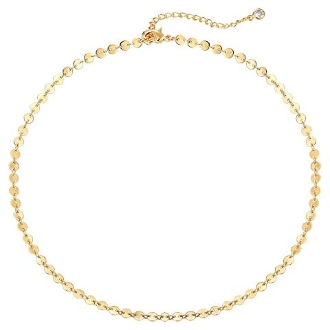 Dremmy Studios Gold Coin Choker Necklaces Cover