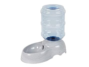 Mishrit Automatic Pet Water Dispenser 3 L Large Capacity Self-Dispensing Gravity Pet Feeder Waterer Cat Dog Feeding Bowl Drinking Water Automatic Feeding Pet Supplies.