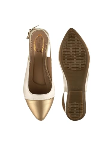 Image of Shoetopia Women Buckle Ballet Flat