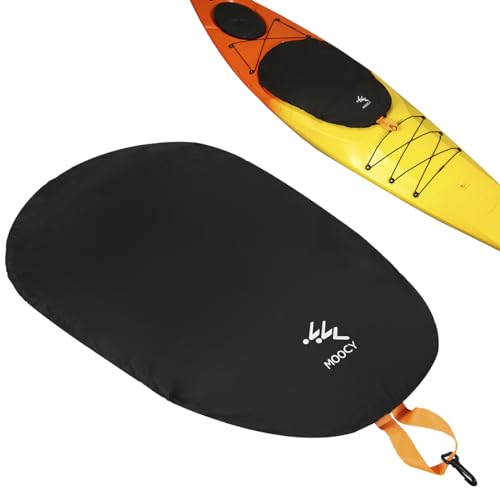 MOOCY Kayak Cockpit Cover for Transport Universal Thick Seals Cockpit Cover for Transport Outdoor Storage Keep Hatch Hole Seat CleanLarge-50 x 25