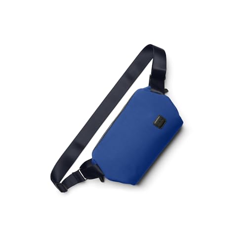 Image of Bellroy Classic Sling (everyday 5 liter minimalist crossbody bag with internal organization, adjustable crossbody strap, and auto-compression system) - Indigo