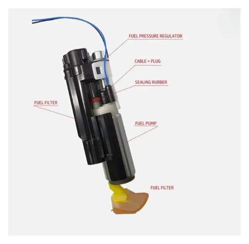 Conjunto bomba de combustible CBR1000RR que soluciona tirones de motor 2004-2007 3