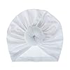 Minkissy Baby tulband hoofdwraps pasgeborenen ziekenhuis hoeden zachte boog kleine kinderen beanie muts