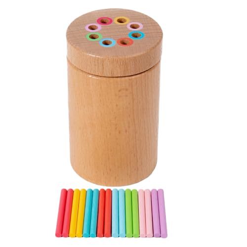 Jeu De Correspondance De Couleur Pour - Fournitures De Puzzle De Tri En Bois, Jouets De Développement Sensoriel | Impliquer L'activité D'âge Préscolaire...