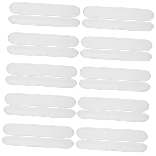 Cajas de plástico transparentes con tapa para evitar pérdidas de herramientas de viaje 2