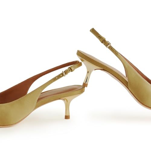 Slingback Heels for Women Charming Kitten Heel with Pointed Toe Comfortable Stylish and Elegant for Formal Events4