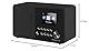 Imperial i110 Internetradio (TFT Farbdisplay, WLAN, Line-Out, Netzteil) schwarz