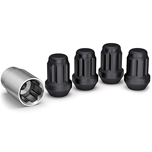 White Knight 40700SMBT Matte Black Wheel Lock, 4 Pack