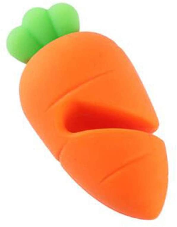 Lid Lifters Silicone Cute Carrot Shaped Overflow Pot Lid Holder Heat Small Stand for Home Kitchen Simple and Sophisticated Design