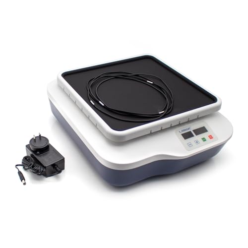 iDili AC 100-240V Digital Display Laboratory Decolorizing Shaker Orbital Shaker Horizontal Swing Speed Oscillator 40-200RPM Ajustable