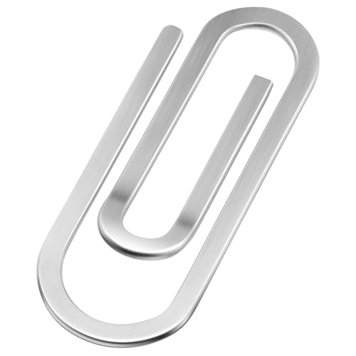 Paper Clip Wallet Money Clip Minimalist Wallet Para Hombre Ultra Thin Slim Cash Slim Front Pocket Stainless Steel Paper Festival Slender