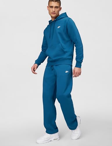 Image of Nike Men's Club Open Hem Brushed Fleece Pants