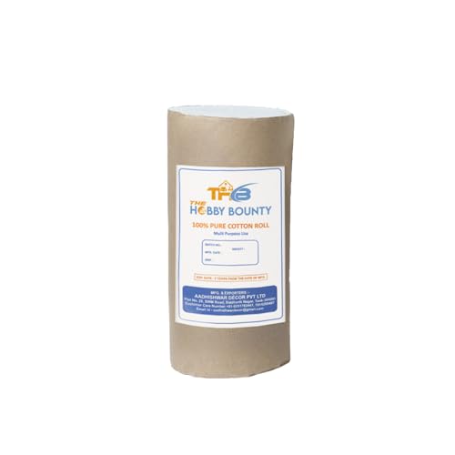 Image of THB 100gm,Pure Cotton Roll For Makeup Remover Cotton Pads For Face | Toner application |Ultra Soft |Cotton Facial Cleansing Wipes For Parlor and Baby Care