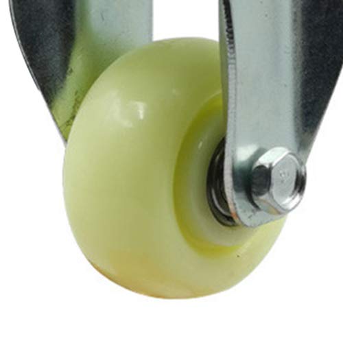 Roulettes pivotantes 75mm Type B double roulement pour meubles