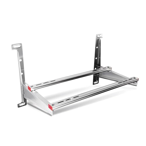 Support mural climatiseur extérieur inox mini-split compact 110x55x48.3cm robuste - 2