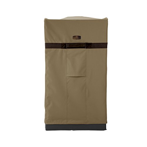 Classic Accessories Hickory Water-Resistant 21 Inch Square Smoker Grill Cover