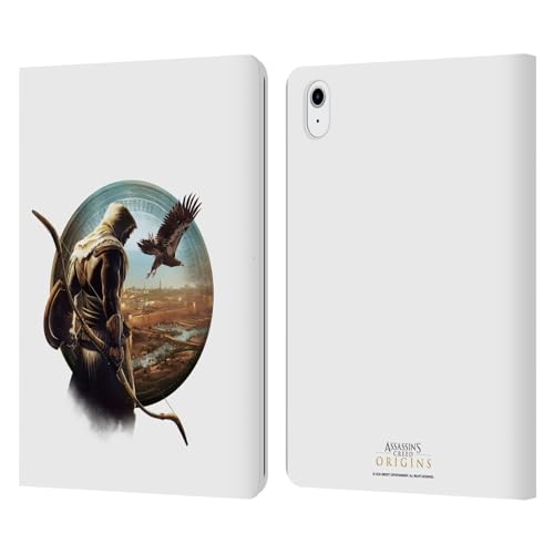 Coque cuir iPad Air 2020 Assassin's Creed étui portefeuille tablette