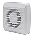 Xpelair VX100-SP standard 4 Inch /100 mm Bathroom Extractor Fan for Wall and Ceiling Fitting, Bathroom Fan in Cool white