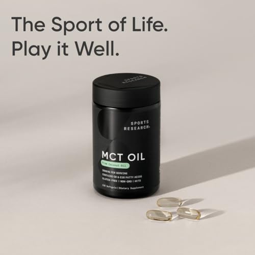 Sports Research MCT Oil Softgels