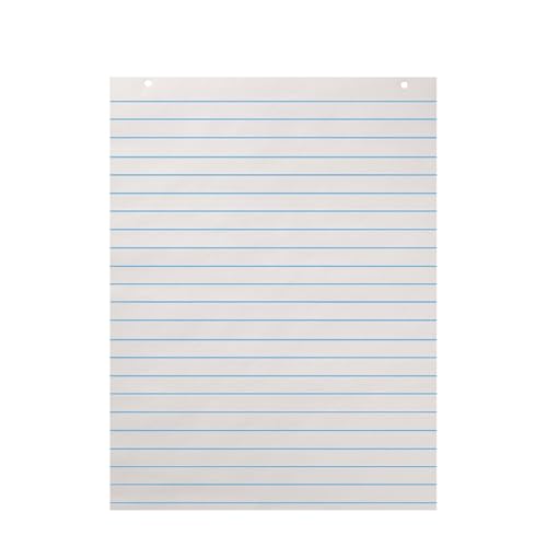School Smart Primary Chart Paper Pads - Ruled Short Way - 18 x 24 - Pack of 100 Sheets by School Smart - Used condition - US$14.79