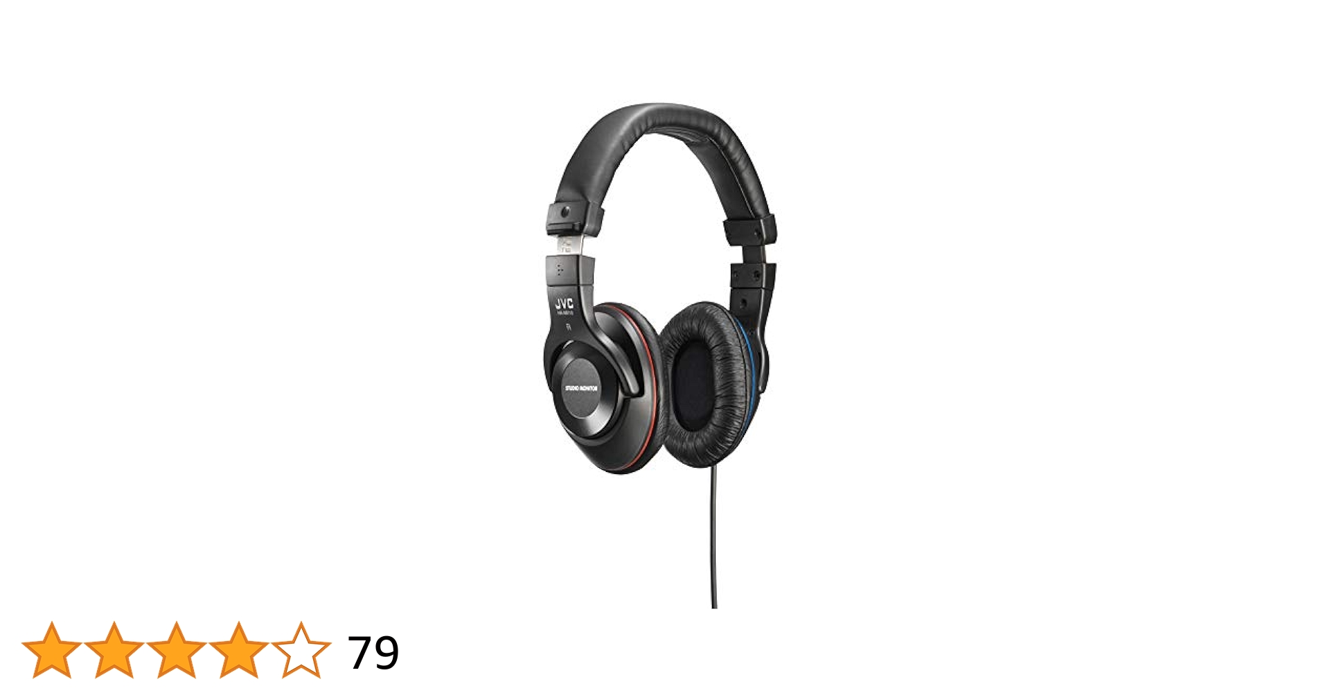 Amazon.com: JVC Victor Studio Monitor Headphones | HA-MX10-B