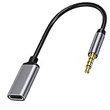 Solution AUX vers USB C stable et polyvalente Le convertisseur USB C vers jack assure une transmission audio stable pour différents appareils. Cet adaptateur USB C jack constitue une solution pratique pour connecter des casques modernes USB-C à des sorties audio 3,5 mm classiques.