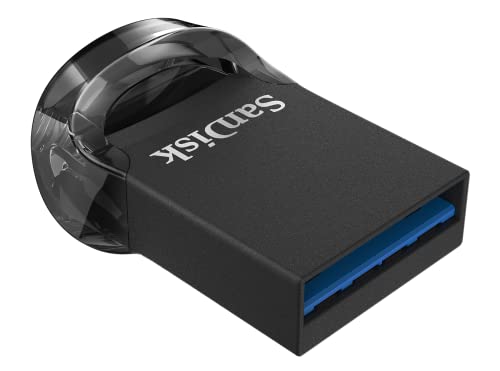 Image of SanDisk 64GB 5-Pack Ultra Fit USB 3.1 Flash Drive (5x64GB) - SDCZ430-064G-B5CT, Black