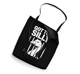 Funny goose Meme GOT TOO SILLY Humor Tote Bag