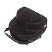 Homiegear Brand Carrier Case, 2 Hats, Caps, Snap Back, Fitted, Black