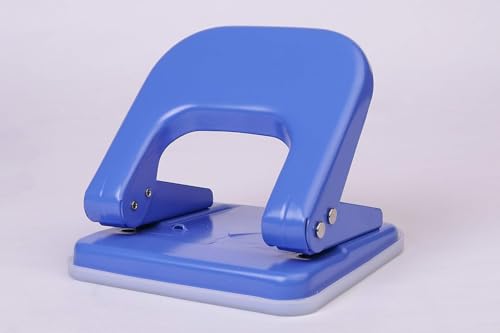 Image of DP-480 Paper Punch Machine | Heavy-Duty 2-Hole Puncher for Office, School & Home | Durable Metal Body with Adjustable Paper Guide | Easy Grip Handle | Punches up to 30 Sheets