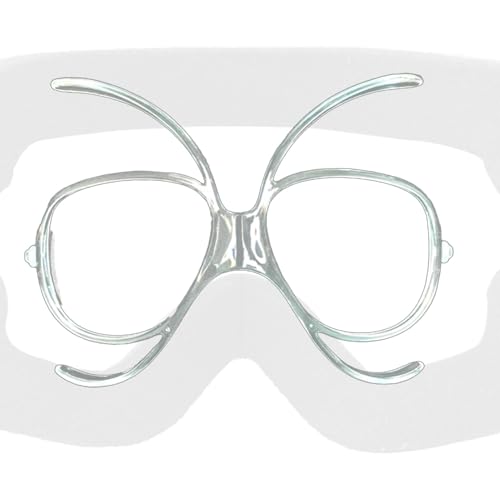 Inserto Rx para gafas de esquí recetadas - Adaptador Rx ligero para gafas de nieve, inserto de lente de visión clara | Adaptador de inserción de gafas de esquí accesorios para gafas, a