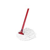 Fregona con centrifugadora， Trapeador de Microfibra Giratorio for Pisos Madera con Mango Acero Inoxidable, Lavable y Reutilizable