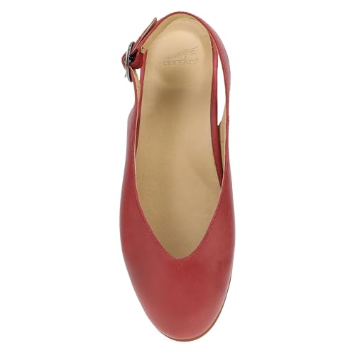 Image of Dansko Lea Slingback Flats for Women - Comfortable Flats with Arch Support for Comfort