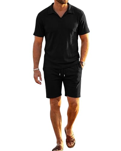 Ensemble Short Homme 2 Pièces Anti-Transpiration pour Rester Frais en Été