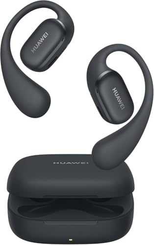 HUAWEI FreeArc Open-Ear Earbuds, Bluetooth Earphones with Sterling Sound, Secure Fit and Comfort, IP57 Water Resistance, 28 Hours Playtime, Sports Earphones, iOS & Android & Windows, Black