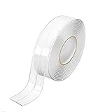 DREAMERS 防水テープ間隙テープ防カビ・防水テープ間隙テープ油汚れ防止補修テープ防汚マスキングテープ強粘着耐熱接着剤に残留なし (クリア)