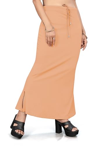 Image of Yashika Present Lycra Saree Shapewear Petticoat for Women||Straight Fit Petticoat Saree Silhouette Shape Wear Dress for Saree|| AZ-YS-OG-SHAPER-P