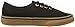 Vans Unisex Authentic Black/Rubber Skate Shoe 7 Men US / 8.5 Women US