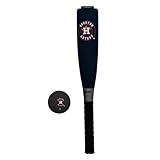 Franklin Sports Houston Astros Foam Bat & Ball Set - 21" Soft Jumbo Team Baseball Bat and Ball Team Logo - MLB Official Licensed Product