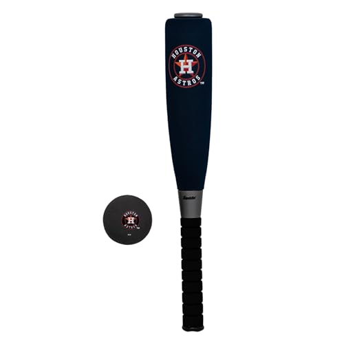 Image of MLB Houston Astros Team Jumbo Foam Bat and Ball Set, 21-Inch, Blue