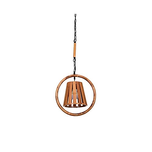 Lustre en bambou anti-éblouissement pour éclairage chaleureux de salle de restaurant