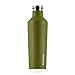 Corkcicle Canteen Waterman Collection-Water Bottle & Thermos-Triple Insulated Shatterproof Stainless Steel, 16 oz, Waterman Olive