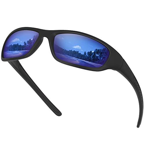 Vimbloom Gafas de Sol Hombre Polarizadas Gafas Sol Deportivas Para Correr Pesca Conducer Ciclismo Golf Running VI367