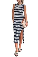 Striped Navy White