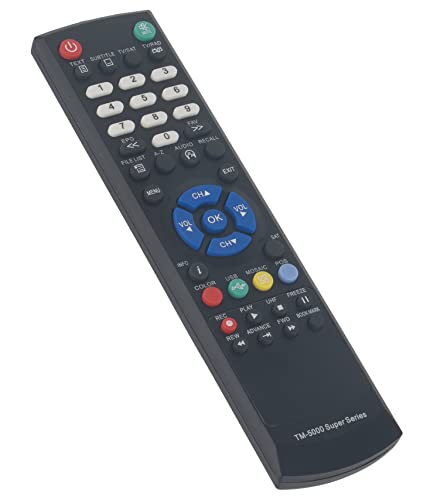 TM-5000 Remote Control Replacement Suit for Technomate Digital Satellite ReceiverTM-5300D M2 USB Super+,TM-5200D M2 USB Super+ - Image 2