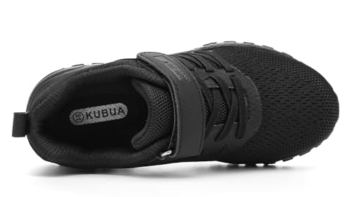 Image of KUBUA Kids Sneakers Lightweight Boys Girls Tennis Shoes | Breathable, Comfortable, Non Slip, Easy to Put On, Running, Walking, Gym, School, Daily Play, Toddler